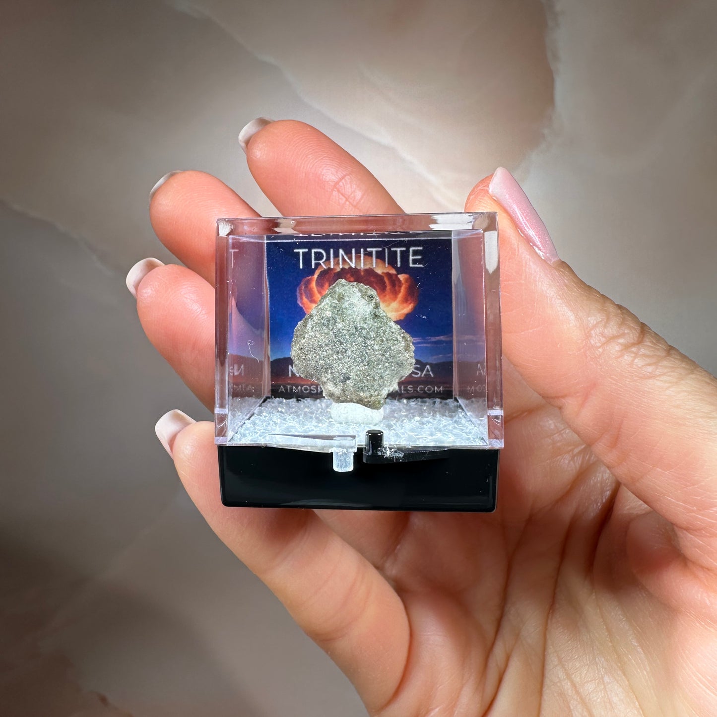 Trinitite 1.54g - Trinity Test Site, White Sands, New Mexico, USA