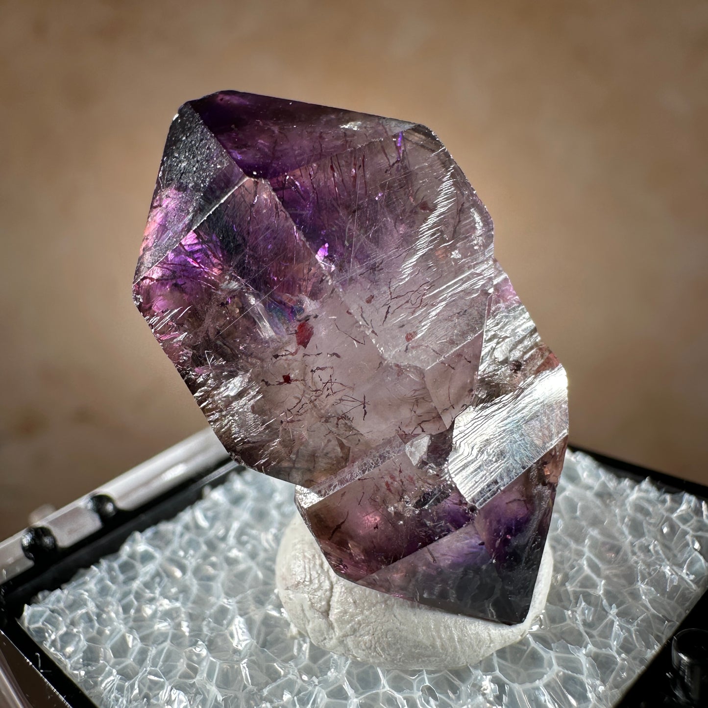 Chibuku Amethyst, Double Terminated, 8.95g | Chibuku Mine, Mateke, Zimbabwe, Africa