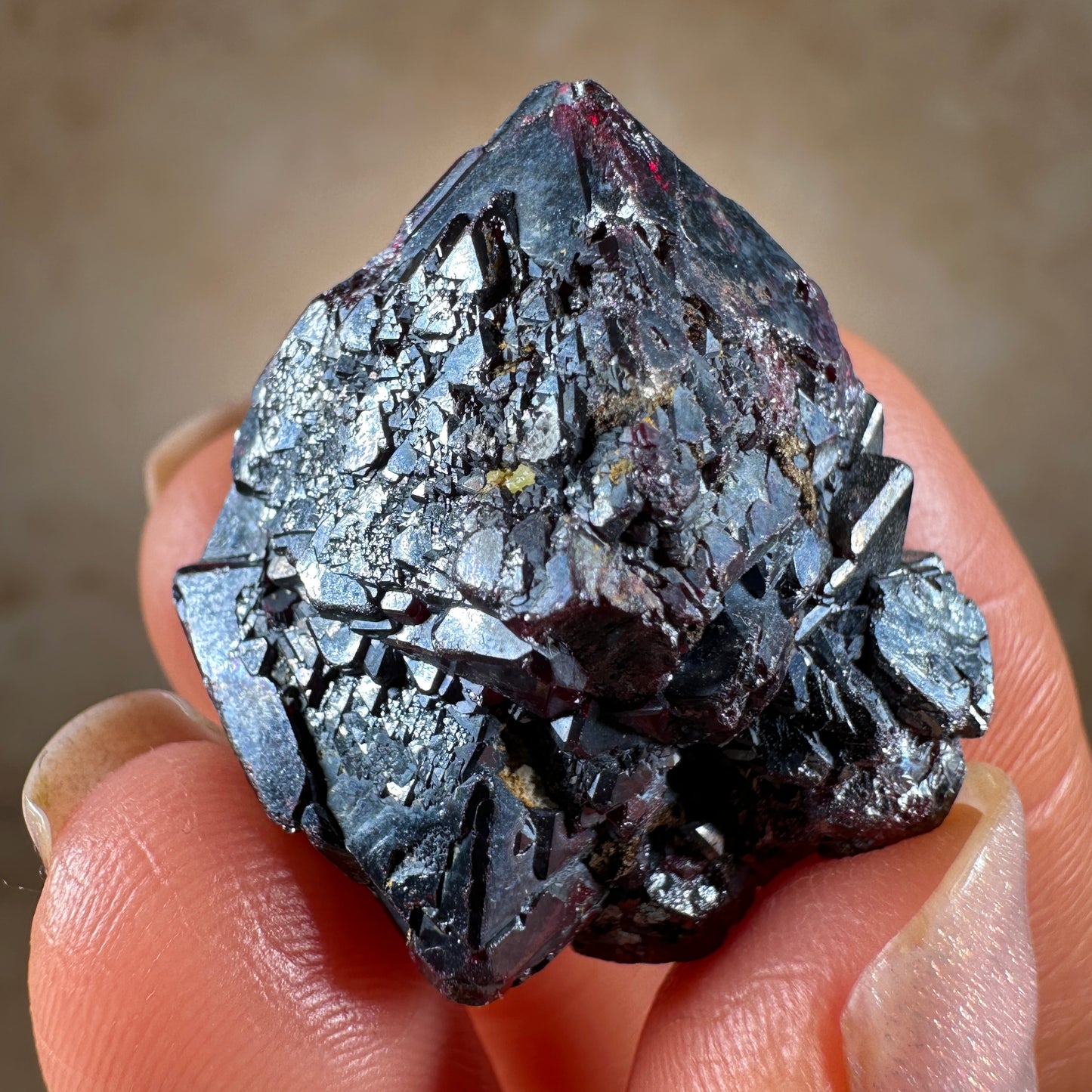 Cuprite Crystal, 30g | Rubtsovsk Mine, Rubtsovsky Dist., Altai Krai, Russia