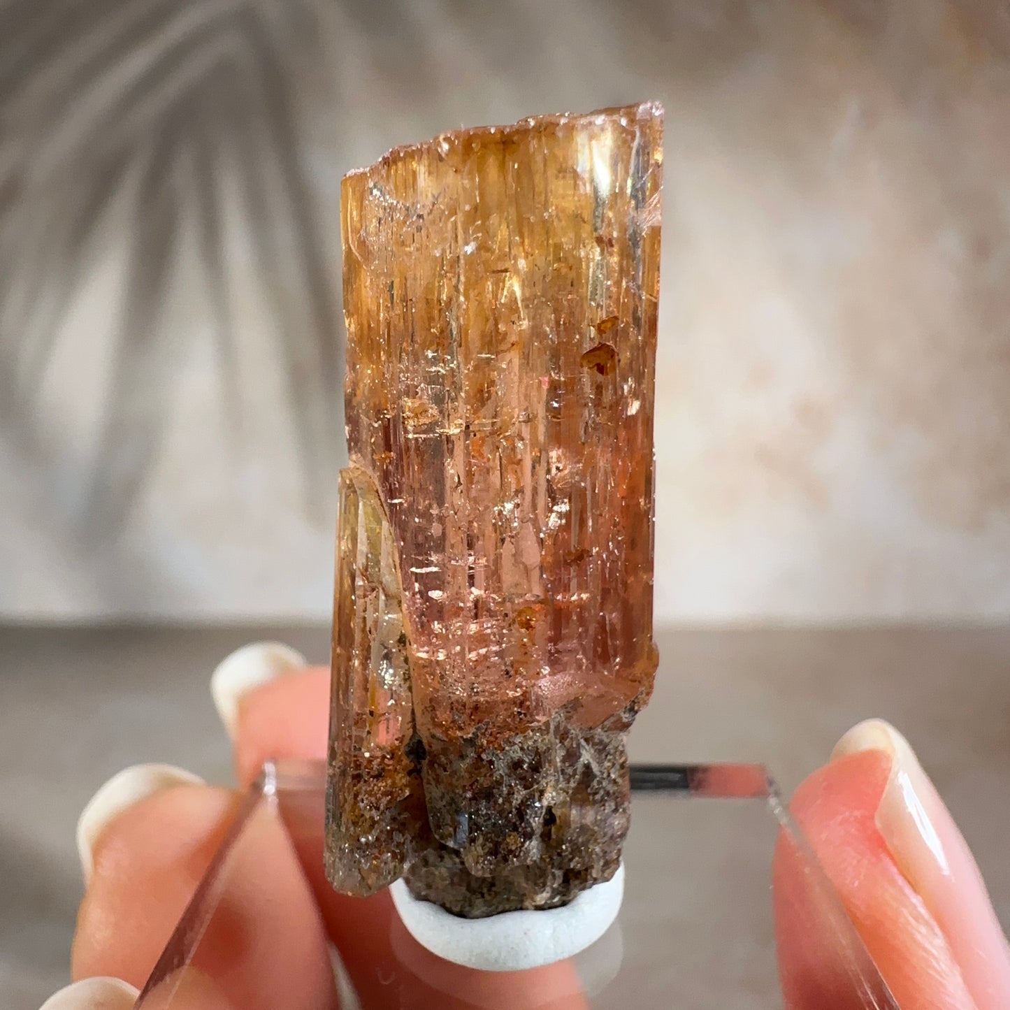 Imperial Topaz Crystal, 36.85ct | Karengerenge, Solwezi District, Zambia