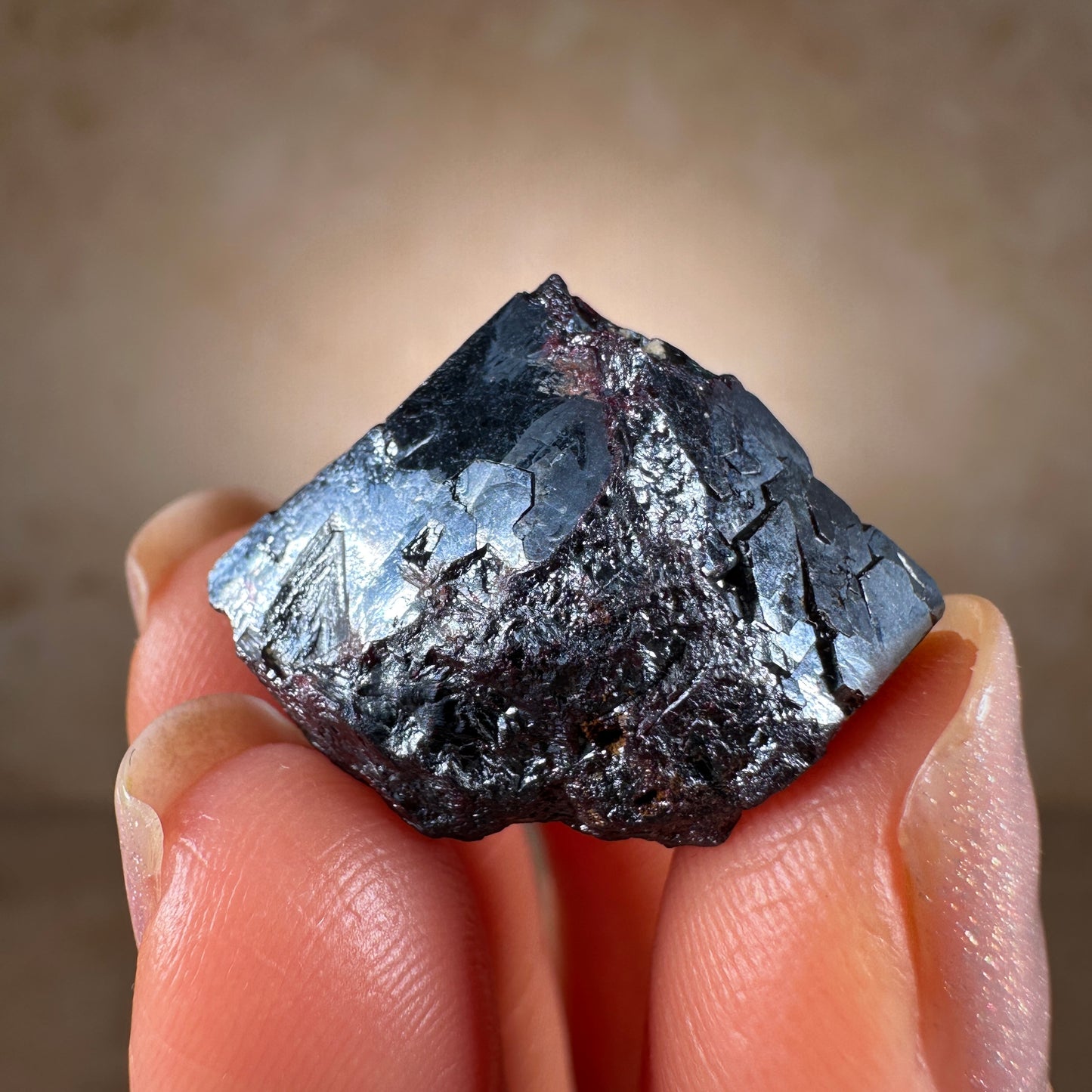 Cuprite Crystal, 15.9g | Rubtsovsk Mine, Rubtsovsky Dist., Altai Krai, Russia