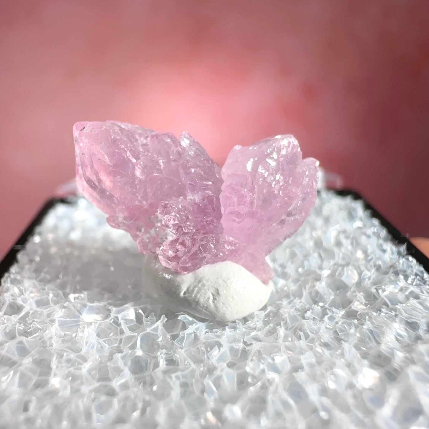 Crystallized Pink Rose Quartz, 6.05ct | Kunar, Afghanistan