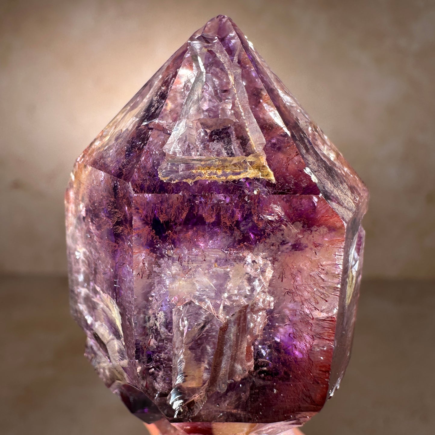 Chibuku Amethyst Scepter, 62.95g | Chibuku Mine, Mateke, Zimbabwe, Africa