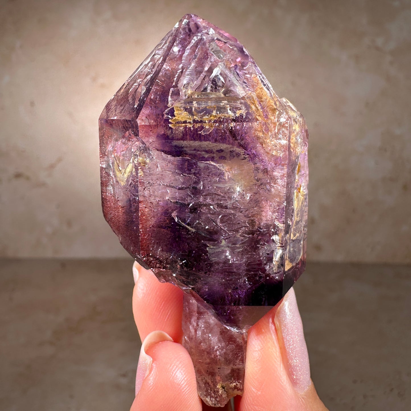 Chibuku Amethyst Scepter, 62.95g | Chibuku Mine, Mateke, Zimbabwe, Africa