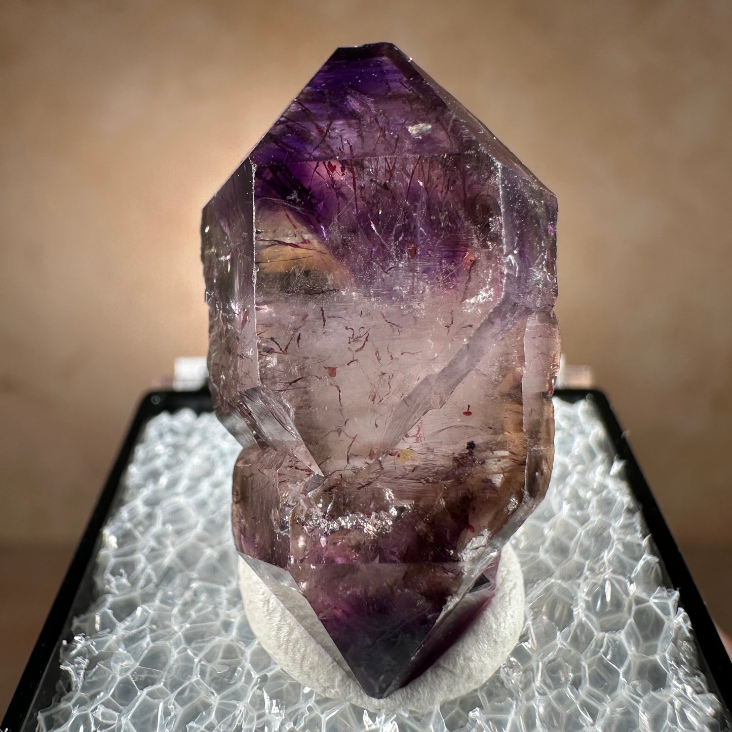 Chibuku Amethyst, Double Terminated, 8.95g | Chibuku Mine, Mateke, Zimbabwe, Africa