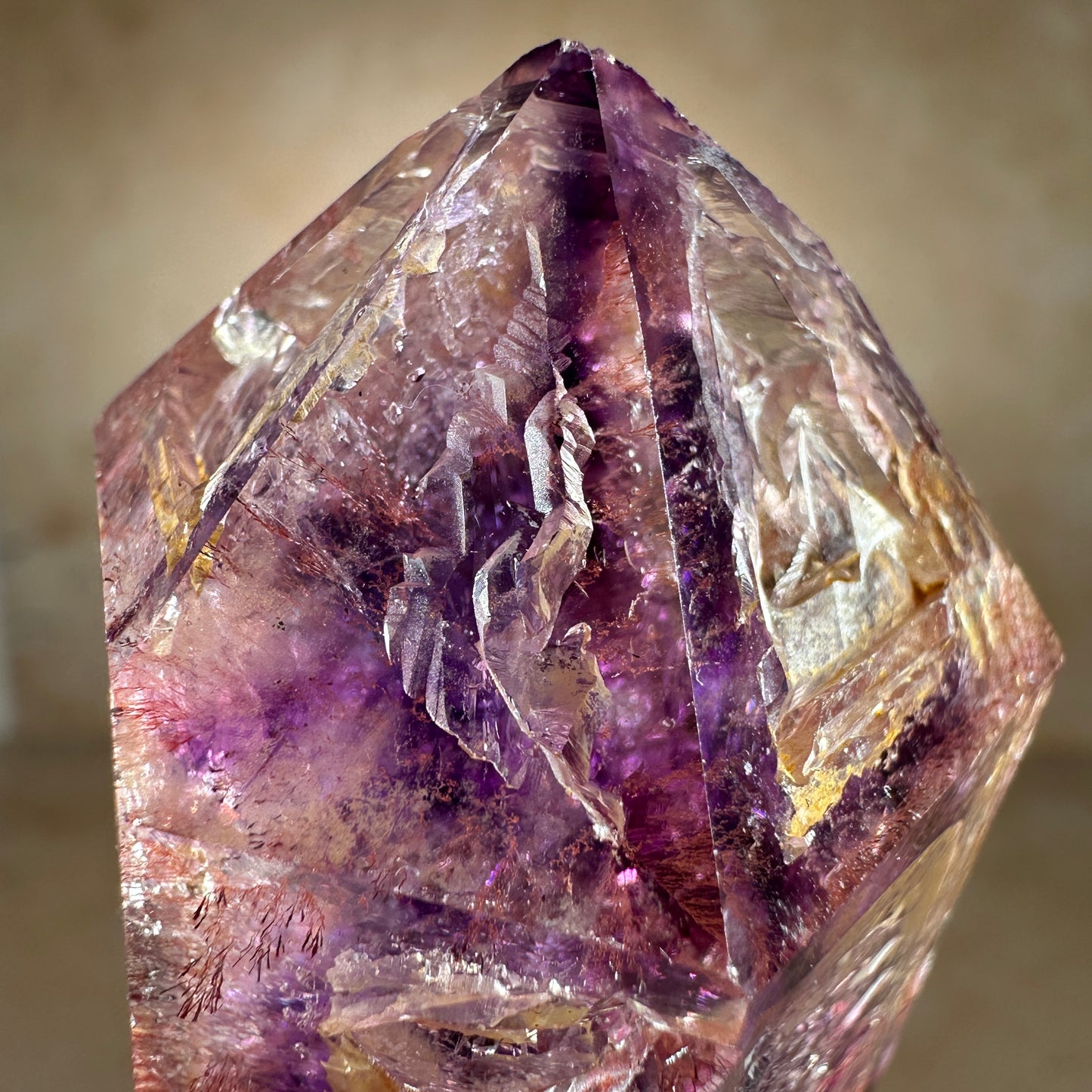 Chibuku Amethyst Scepter, 62.95g | Chibuku Mine, Mateke, Zimbabwe, Africa