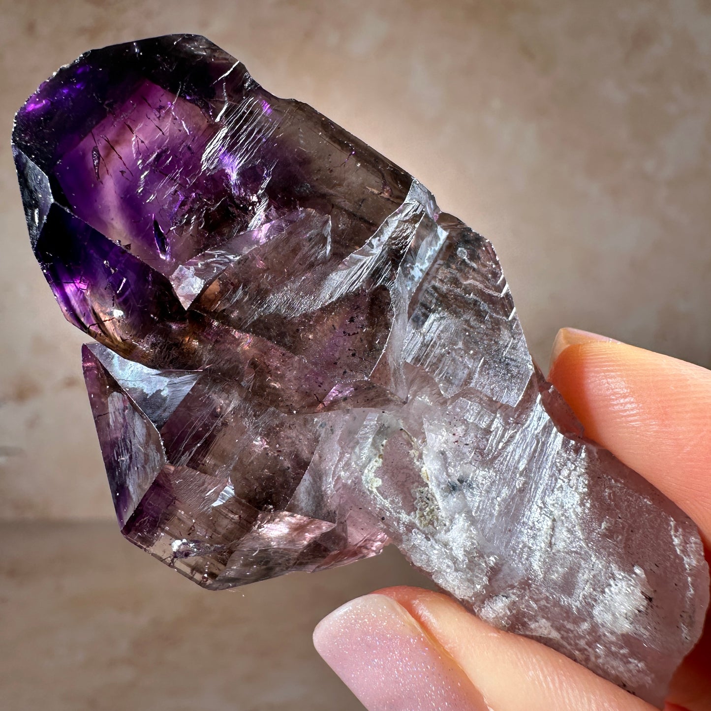Chibuku Amethyst Scepter, 62.73g | Chibuku Mine, Mateke, Zimbabwe, Africa
