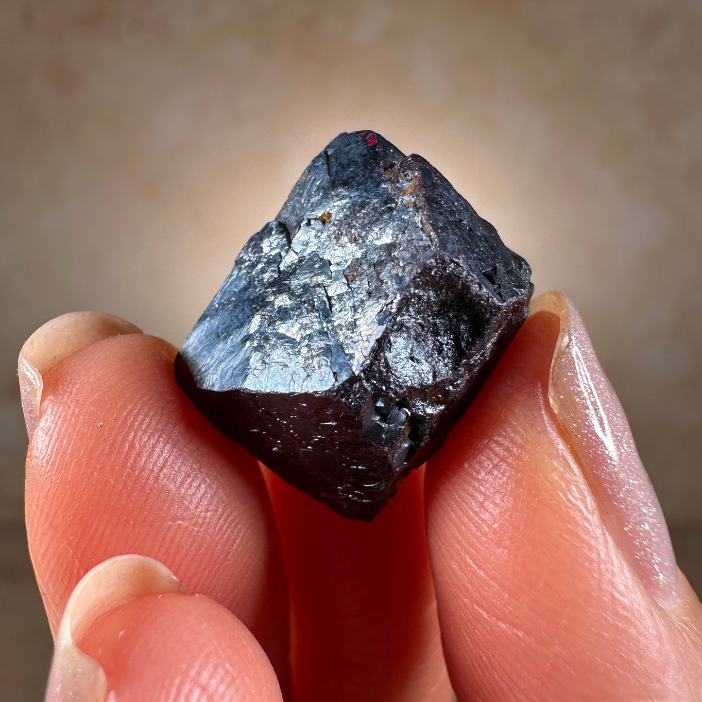 Cuprite Crystal, 11.4g | Rubtsovsk Mine, Rubtsovsky Dist., Altai Krai, Russia