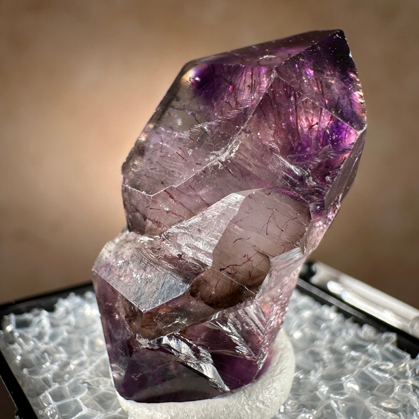 Chibuku Amethyst, Double Terminated, 8.95g | Chibuku Mine, Mateke, Zimbabwe, Africa