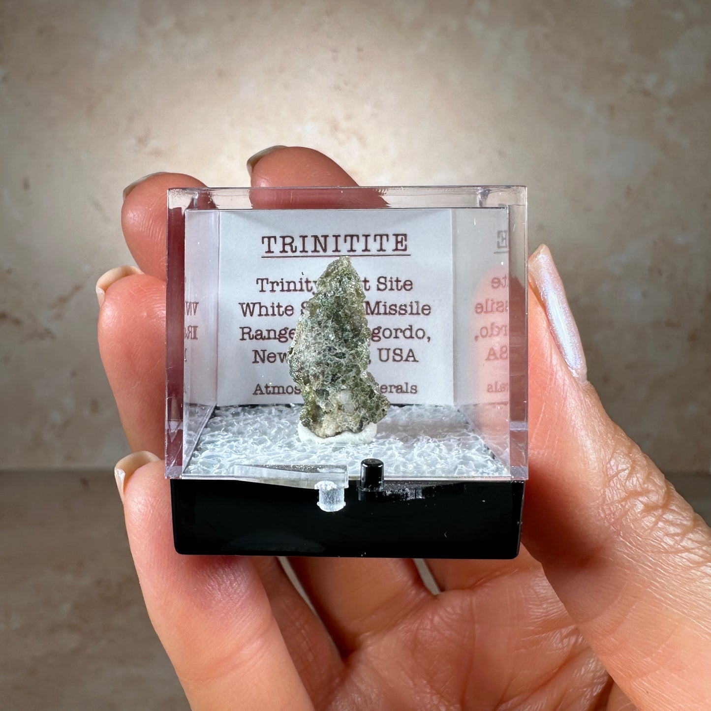 Trinitite (Trinity Glass) 1.03g | Trinity Test Site, White Sands Missile Range, New Mexico, USA