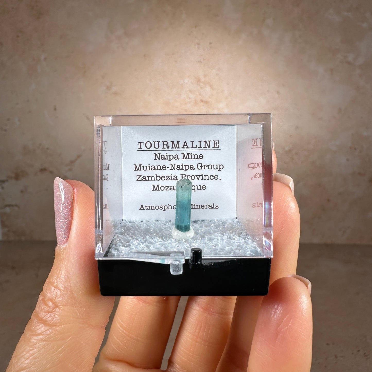Indicolite Tourmaline 1.5ct | Naipa Mine, Zambezia Province, Mozambique