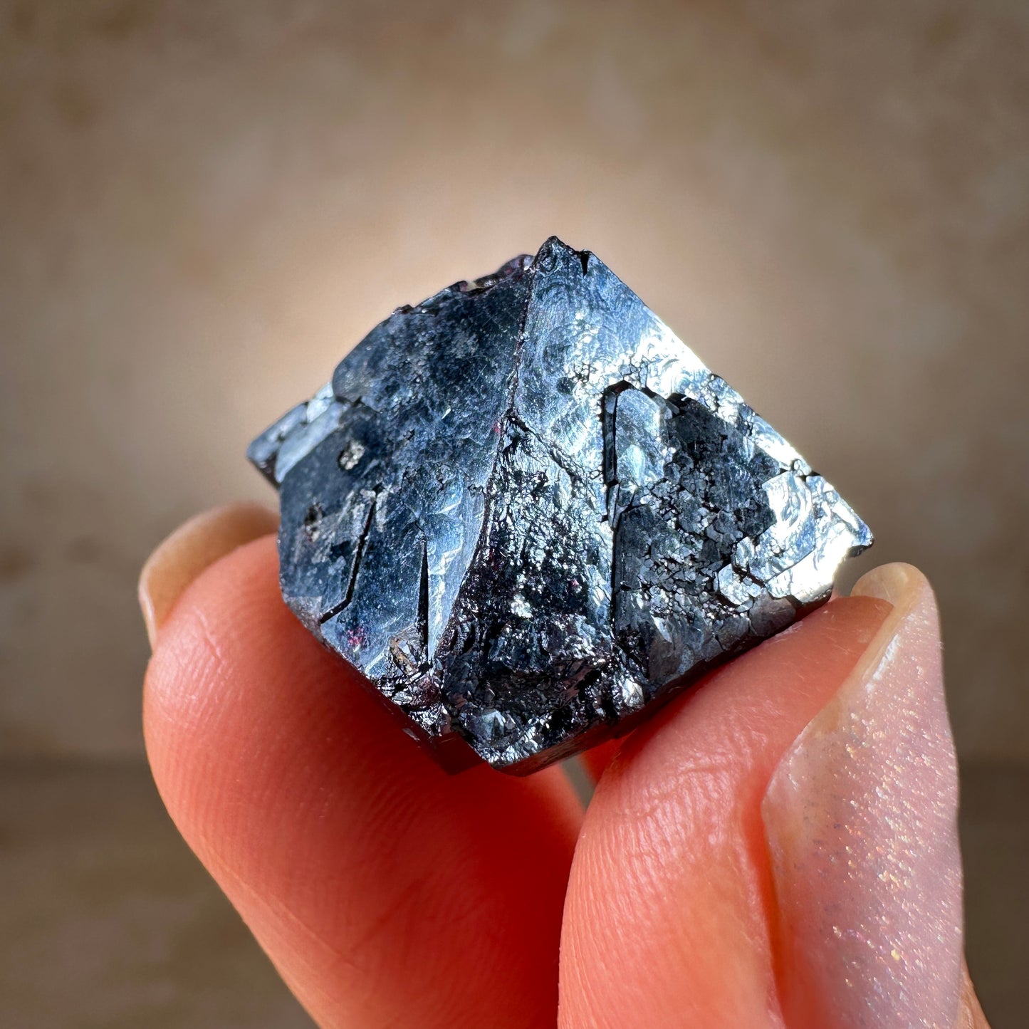 Cuprite Crystal, 15.9g | Rubtsovsk Mine, Rubtsovsky Dist., Altai Krai, Russia