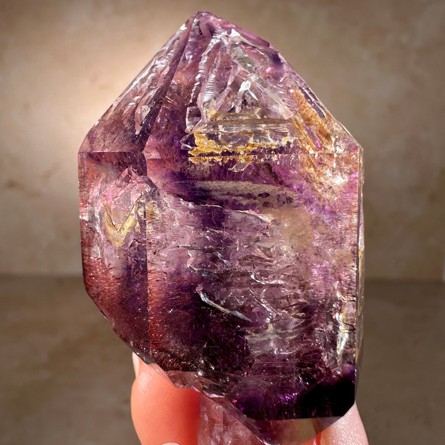 Chibuku Amethyst Scepter, 62.95g | Chibuku Mine, Mateke, Zimbabwe, Africa