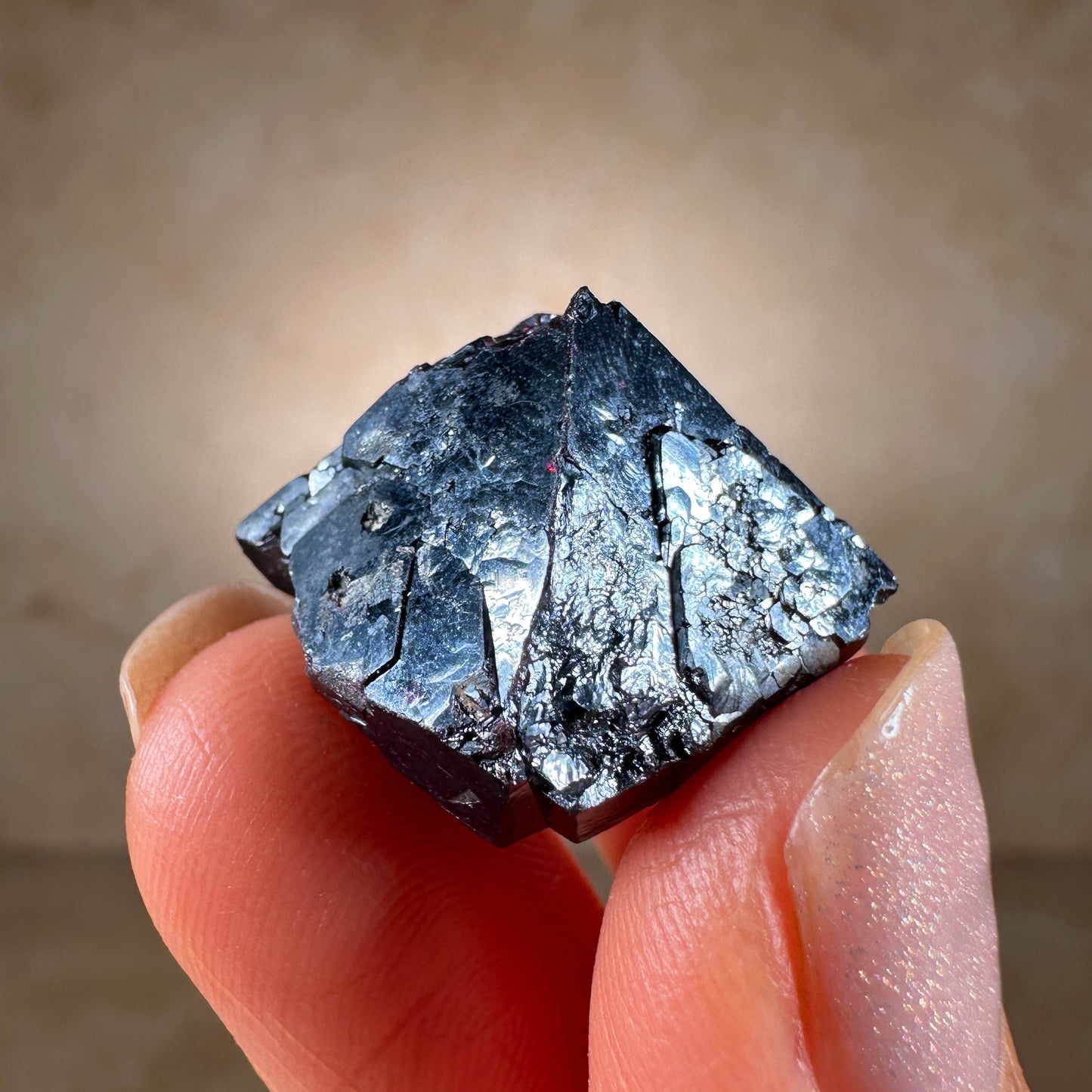 Cuprite Crystal, 15.9g | Rubtsovsk Mine, Rubtsovsky Dist., Altai Krai, Russia