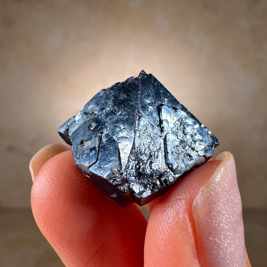 Cuprite Crystal, 15.9g | Rubtsovsk Mine, Rubtsovsky Dist., Altai Krai, Russia
