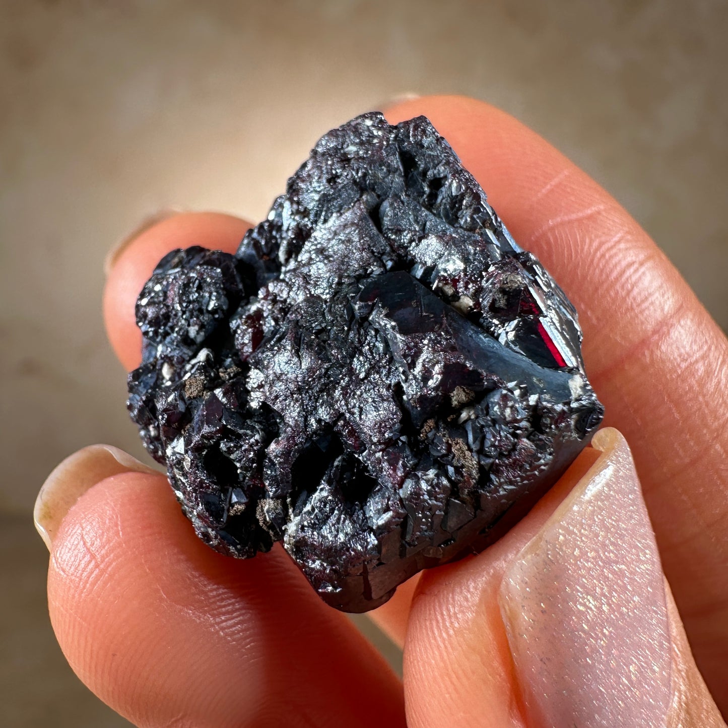 Cuprite Crystal, 30g | Rubtsovsk Mine, Rubtsovsky Dist., Altai Krai, Russia
