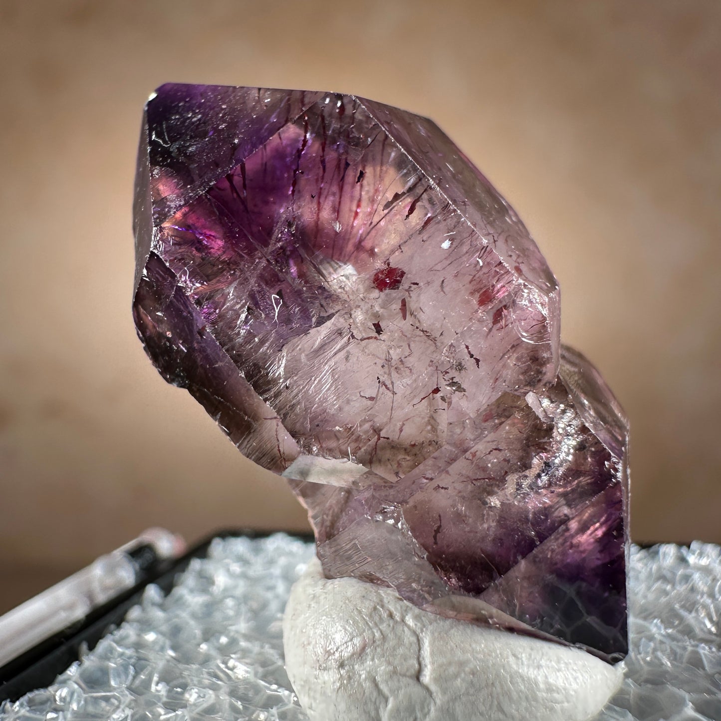 Chibuku Amethyst, Double Terminated, 8.95g | Chibuku Mine, Mateke, Zimbabwe, Africa