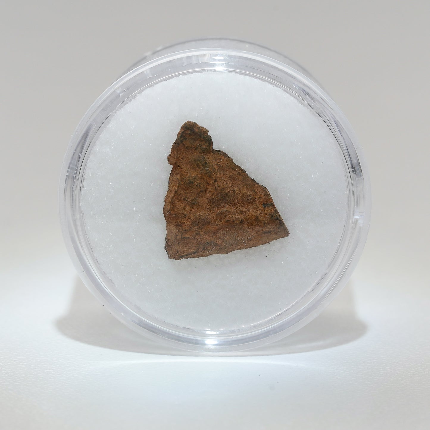 Gibeon Meteorite with Desert Patina from Namaland, Namibia, .9g
