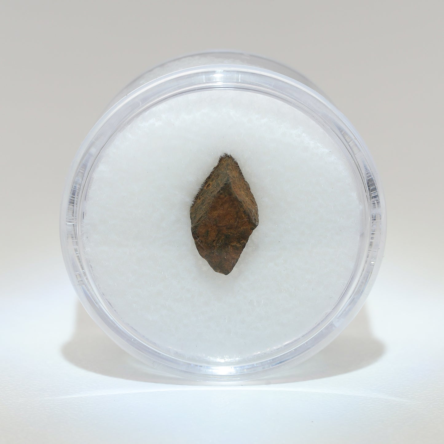 Gibeon Meteorite with Desert Patina from Namaland, Namibia, .8g