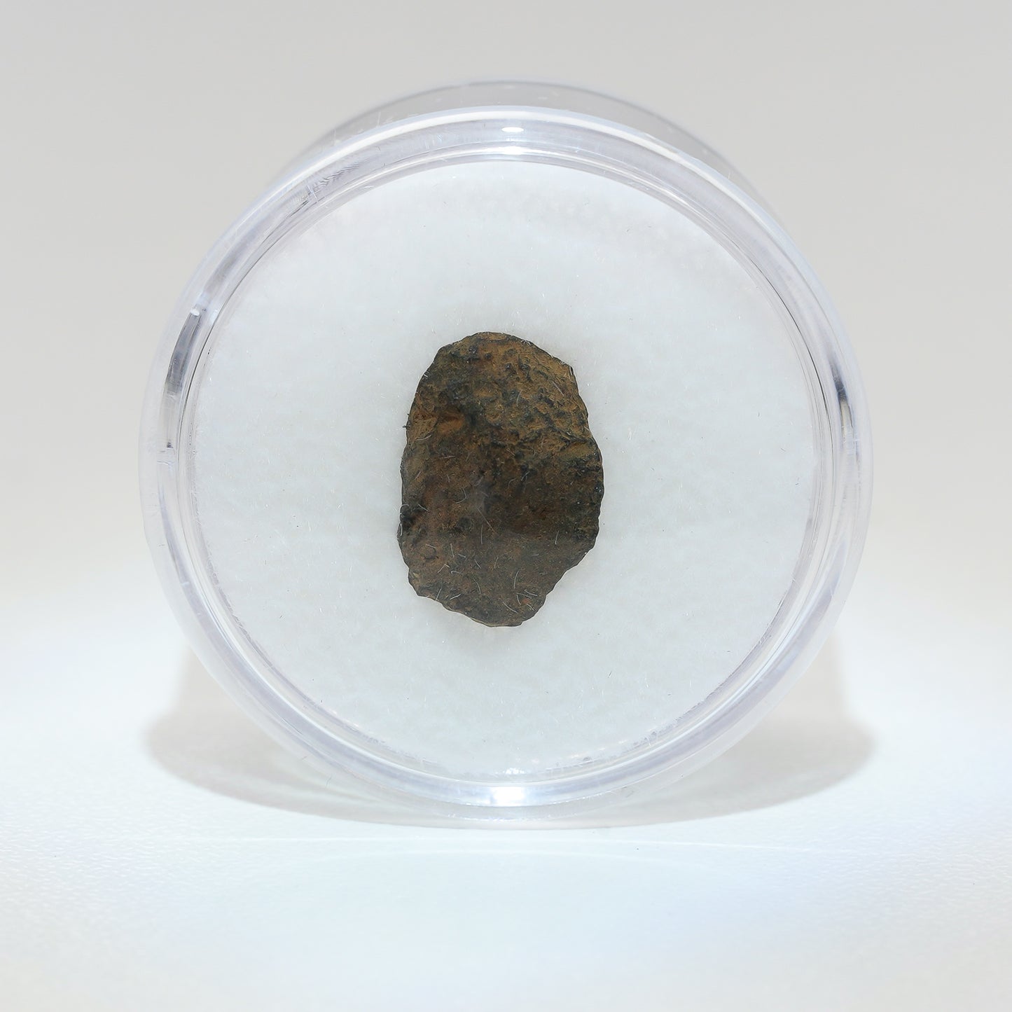 Gibeon Meteorite with Desert Patina from Namaland, Namibia, .9g