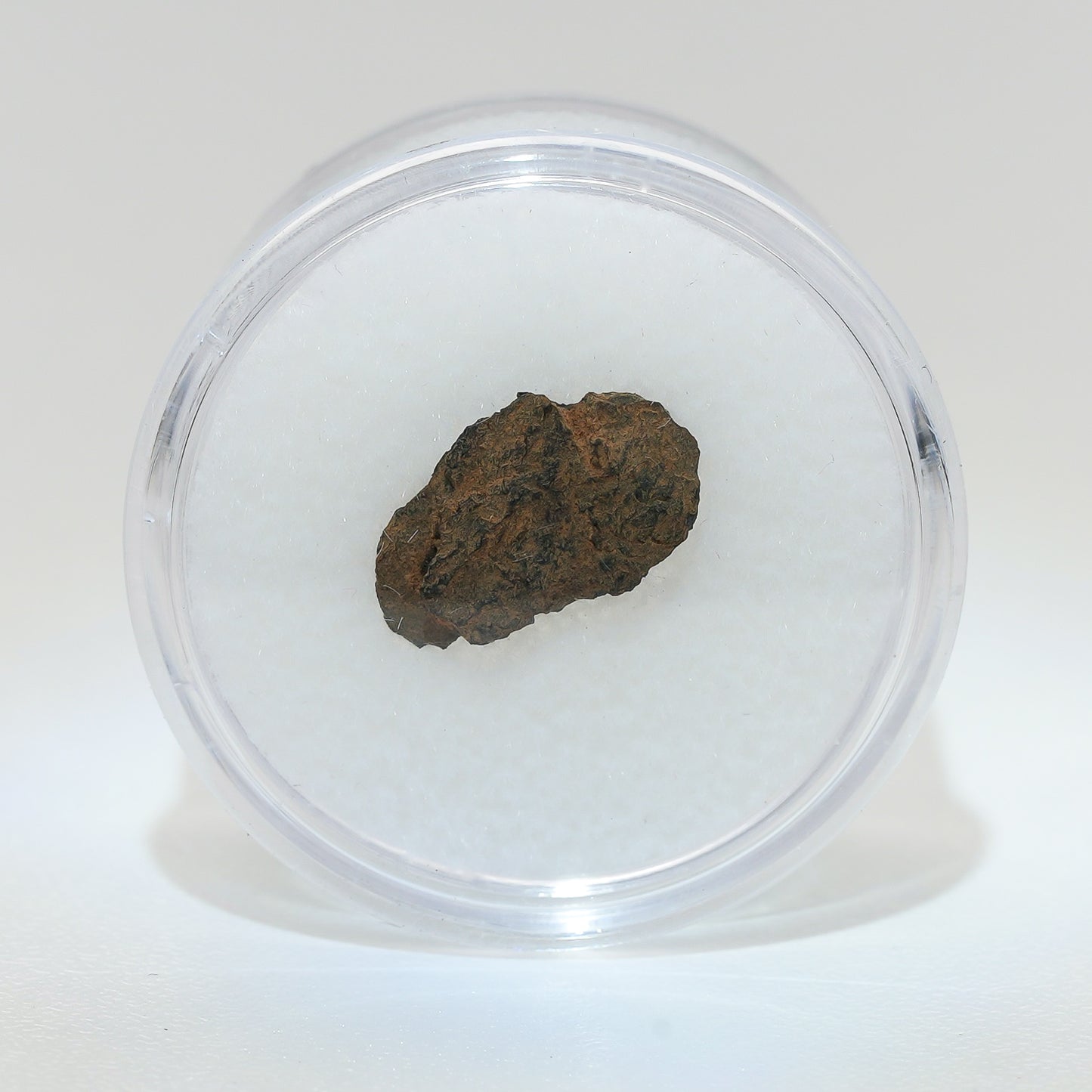 Gibeon Meteorite with Desert Patina from Namaland, Namibia, .5g
