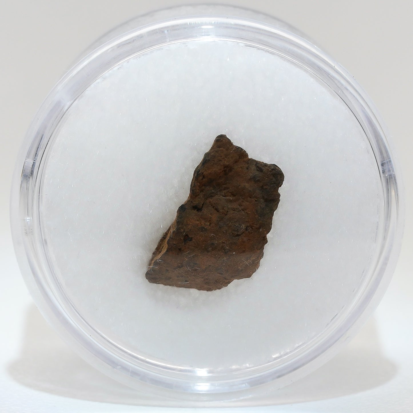 Gibeon Meteorite with Desert Patina from Namaland, Namibia, .9g