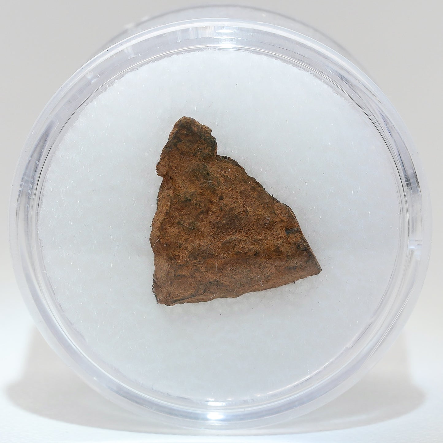 Gibeon Meteorite with Desert Patina from Namaland, Namibia, .9g
