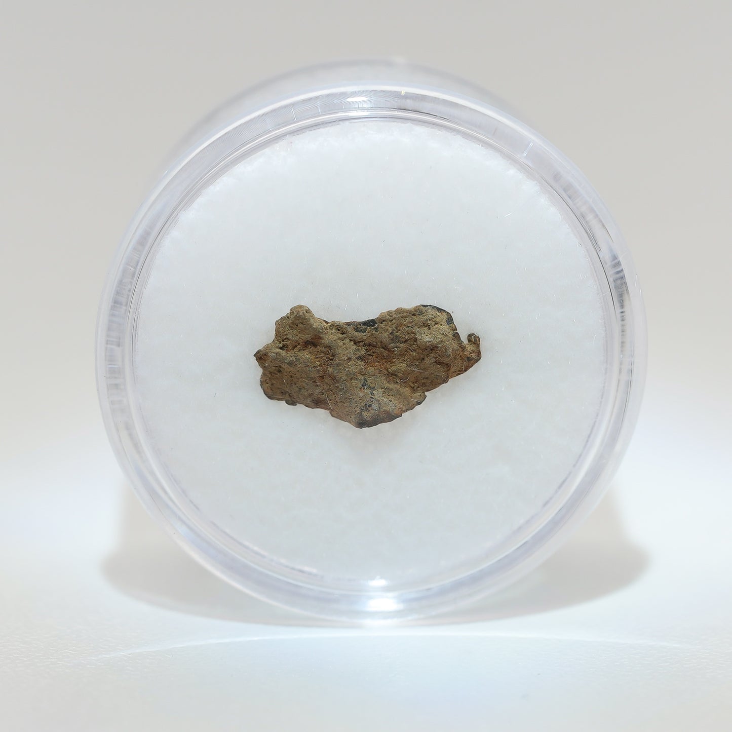 Gibeon Meteorite with Desert Patina from Namaland, Namibia, .4g