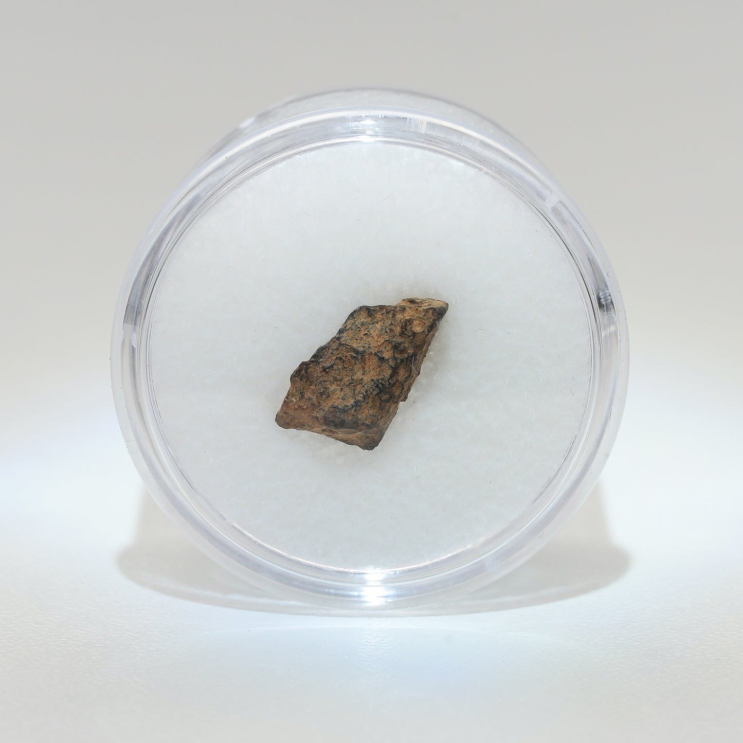 Gibeon Meteorite with Desert Patina from Namaland, Namibia, .6g