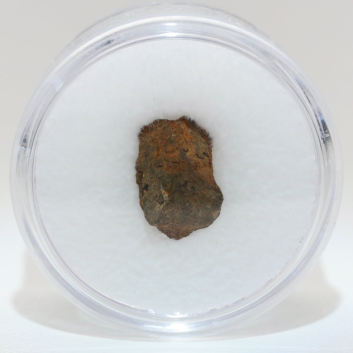 Gibeon Meteorite with Desert Patina from Namaland, Namibia, .9g