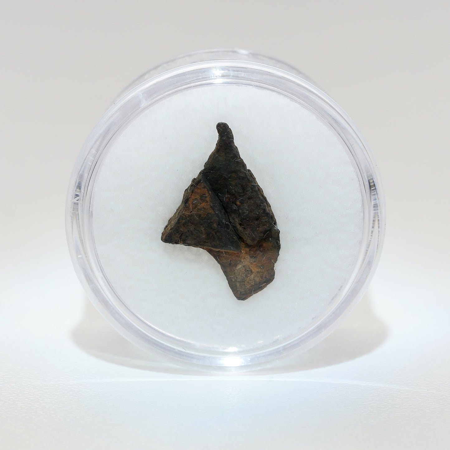 Gibeon Meteorite with Desert Patina from Namaland, Namibia, .8g