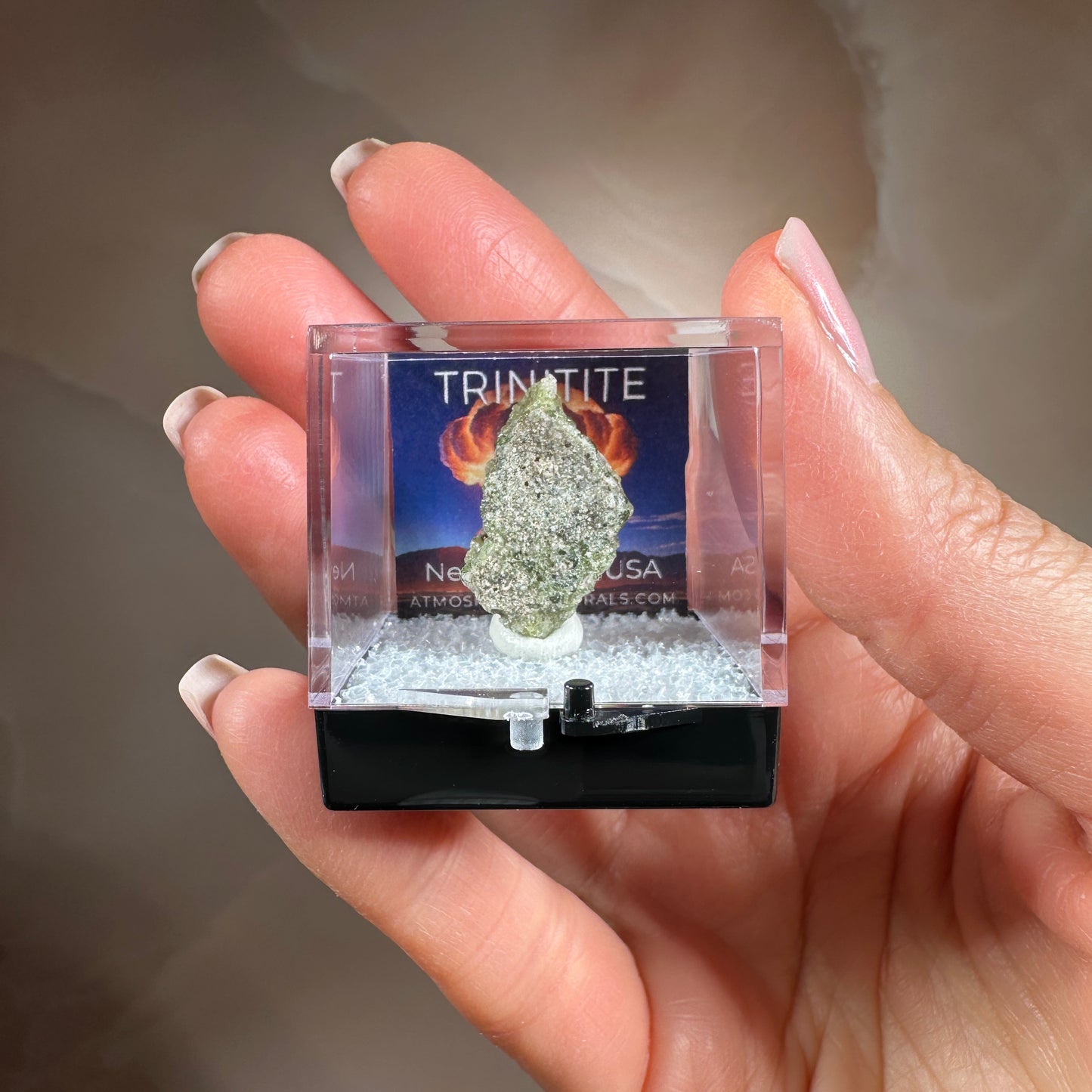 Trinitite 1.75g - Trinity Test Site, White Sands, New Mexico, USA