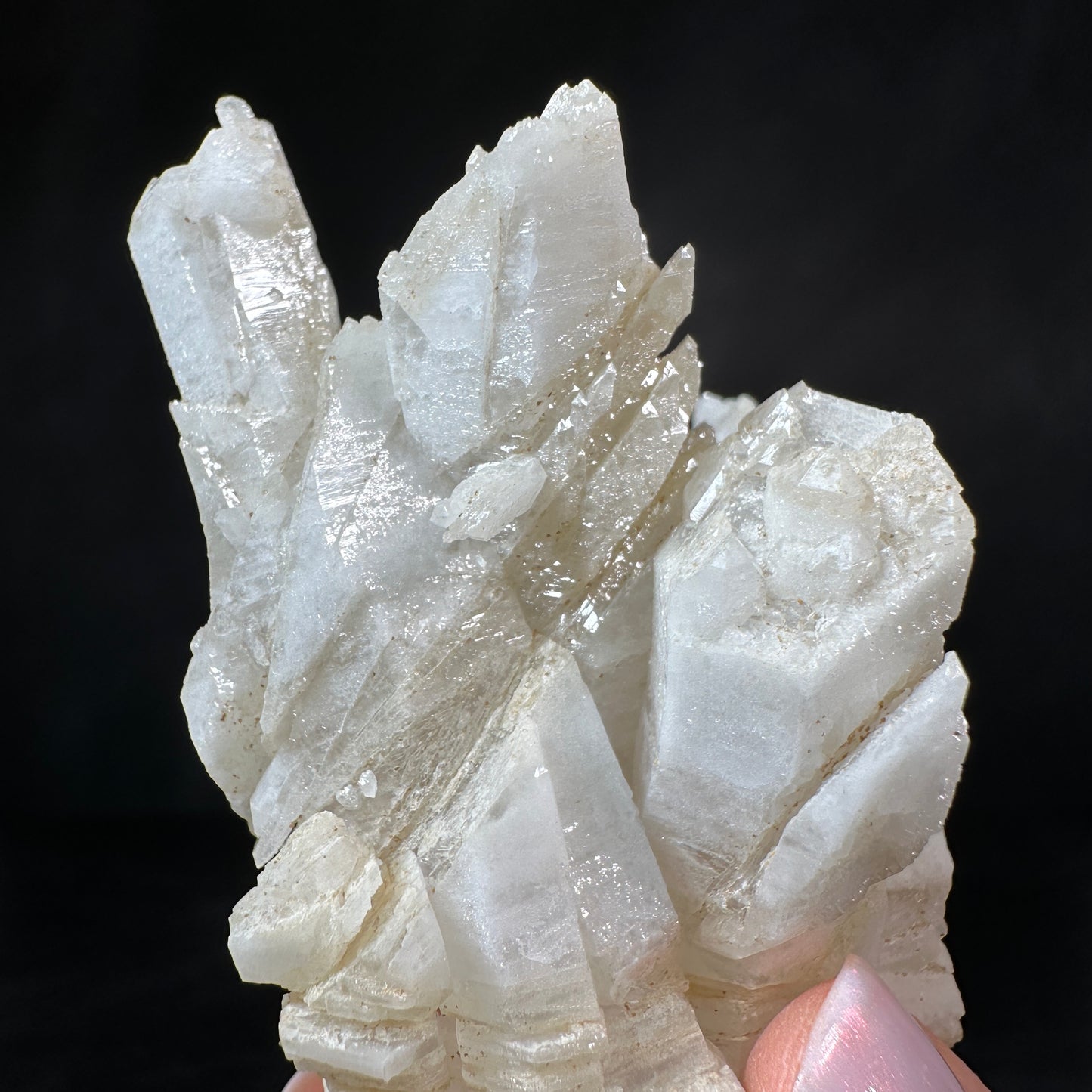 Growth Interference Quartz (79g) Bor Quarry, Dalnegorsk, Russia