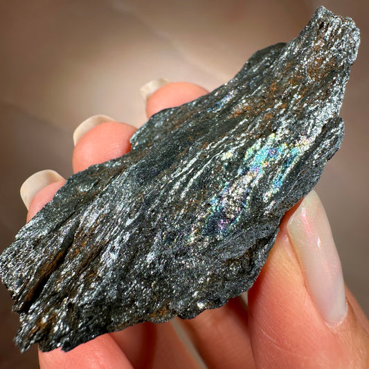 Rainbow Hematite, 44g, Andrade Mine, João Monlevade, Minas Gerais, Brazil