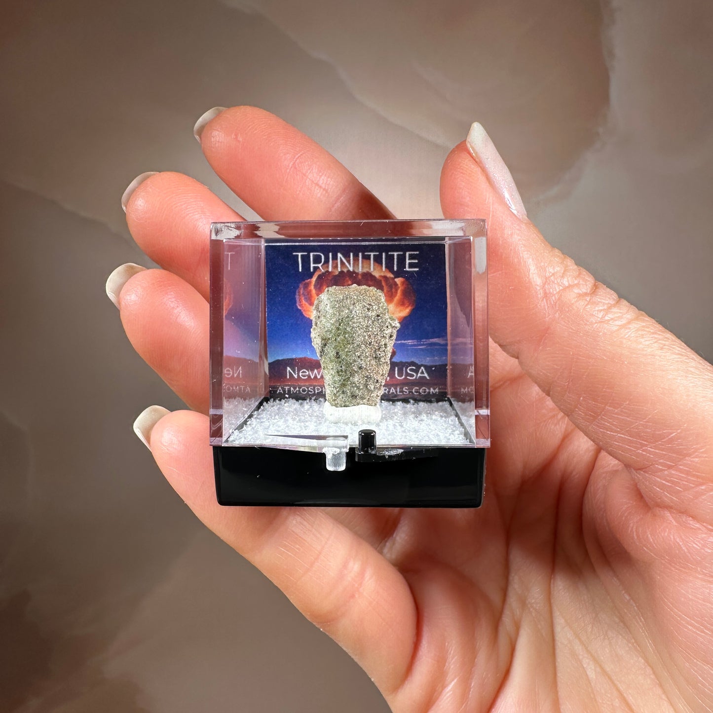 Trinitite 1.21g - Trinity Test Site, White Sands, New Mexico, USA