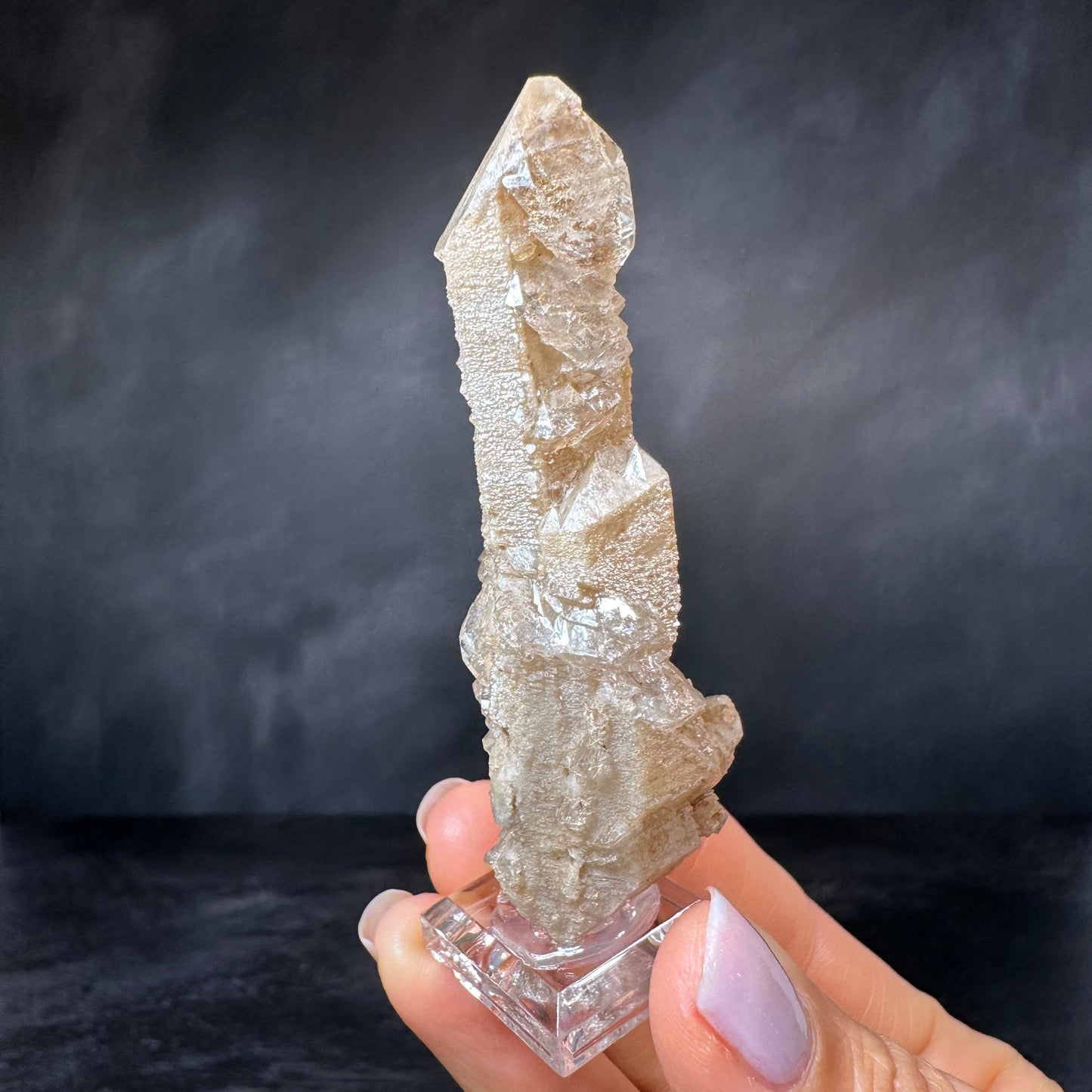 Growth Interference Quartz (35g) Bor Quarry, Dalnegorsk, Russia