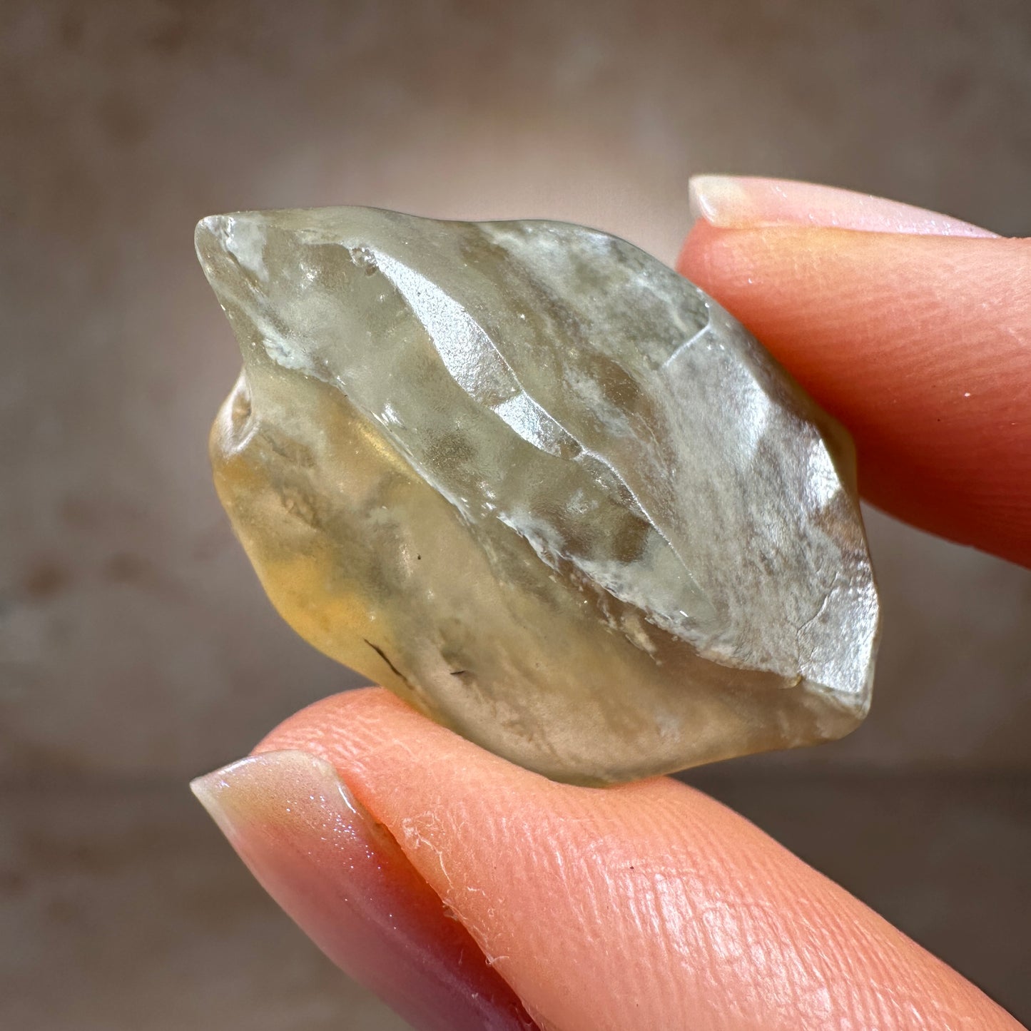 Libyan Desert Glass Tektite (6.5g) Sahara Desert, Egypt