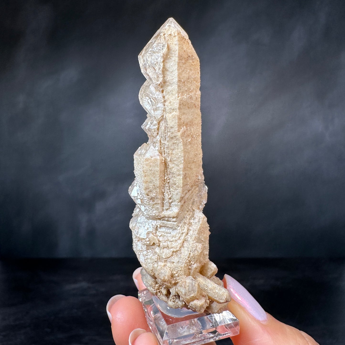 Growth Interference Quartz (35g) Bor Quarry, Dalnegorsk, Russia