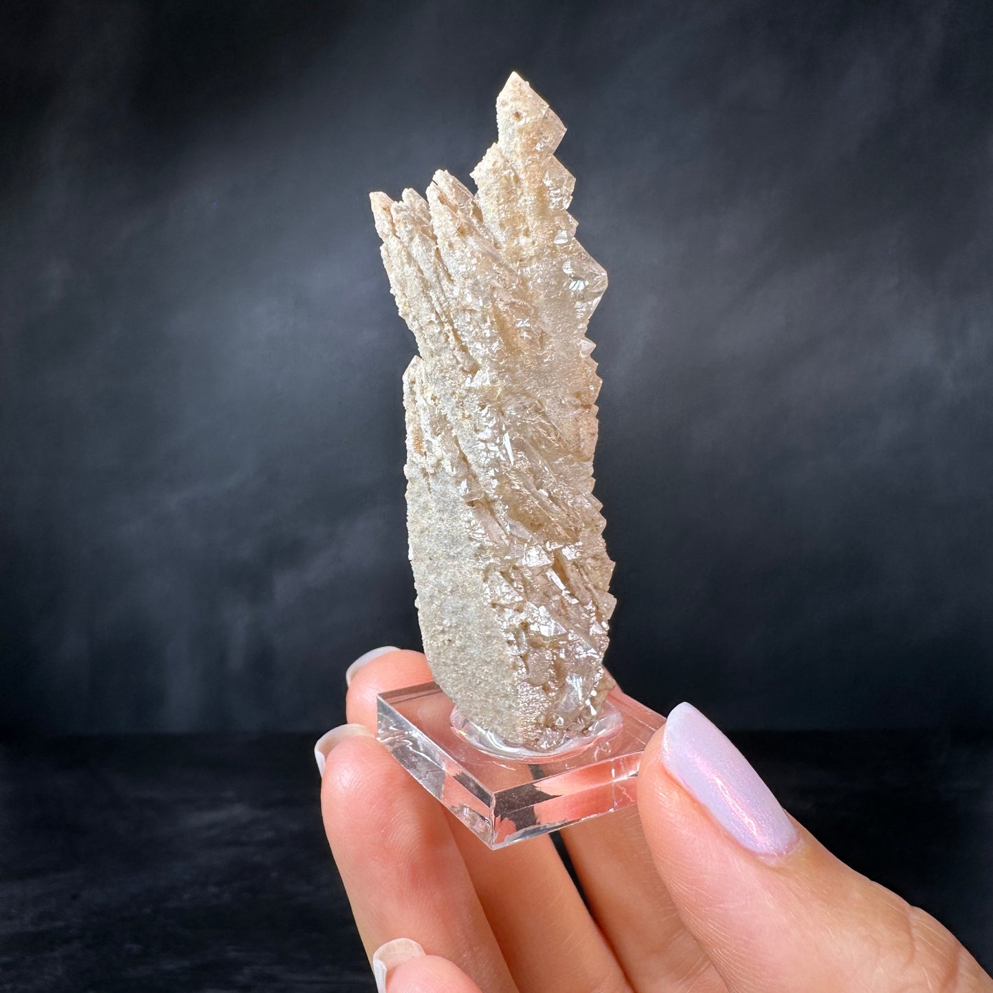 Growth Interference Quartz (30g) Bor Quarry, Dalnegorsk, Russia