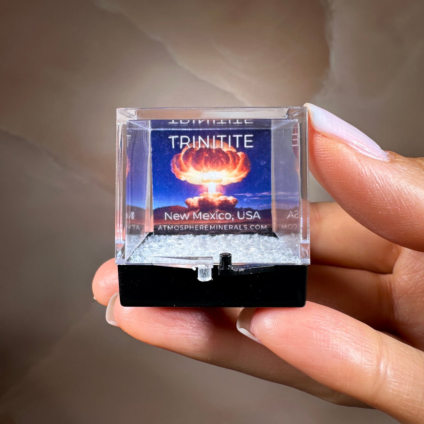 Trinitite 1g - Trinity Test Site, White Sands Missile Range, New Mexico, USA