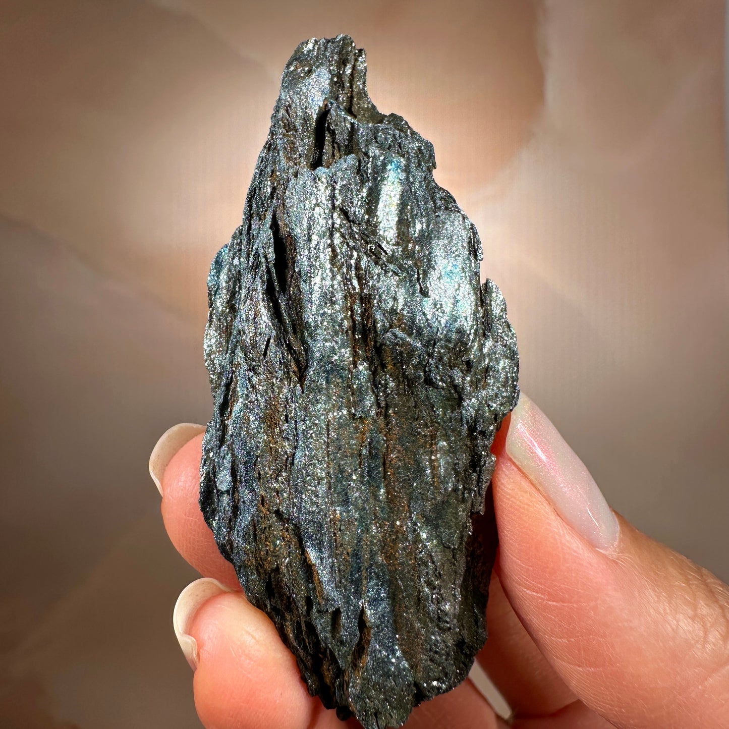 Rainbow Hematite, 44g, Andrade Mine, João Monlevade, Minas Gerais, Brazil