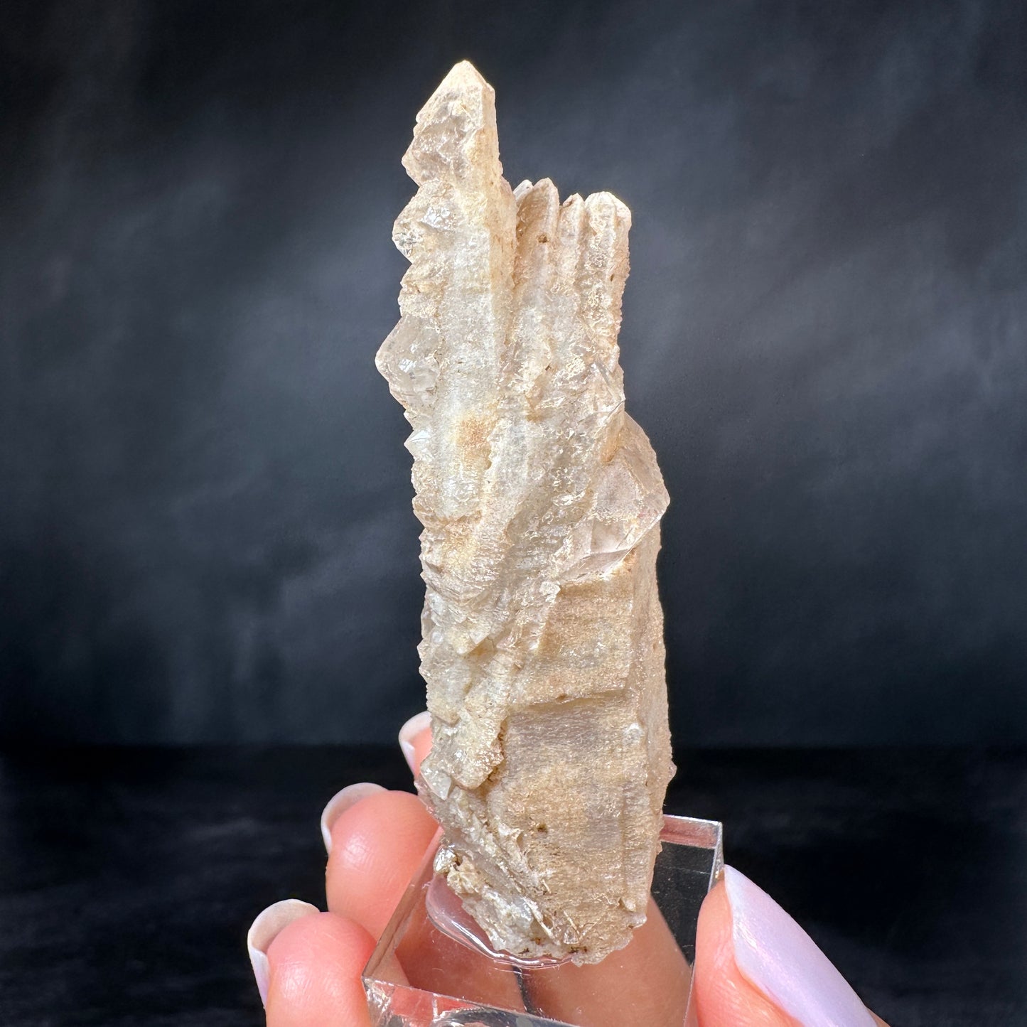 Growth Interference Quartz (30g) Bor Quarry, Dalnegorsk, Russia
