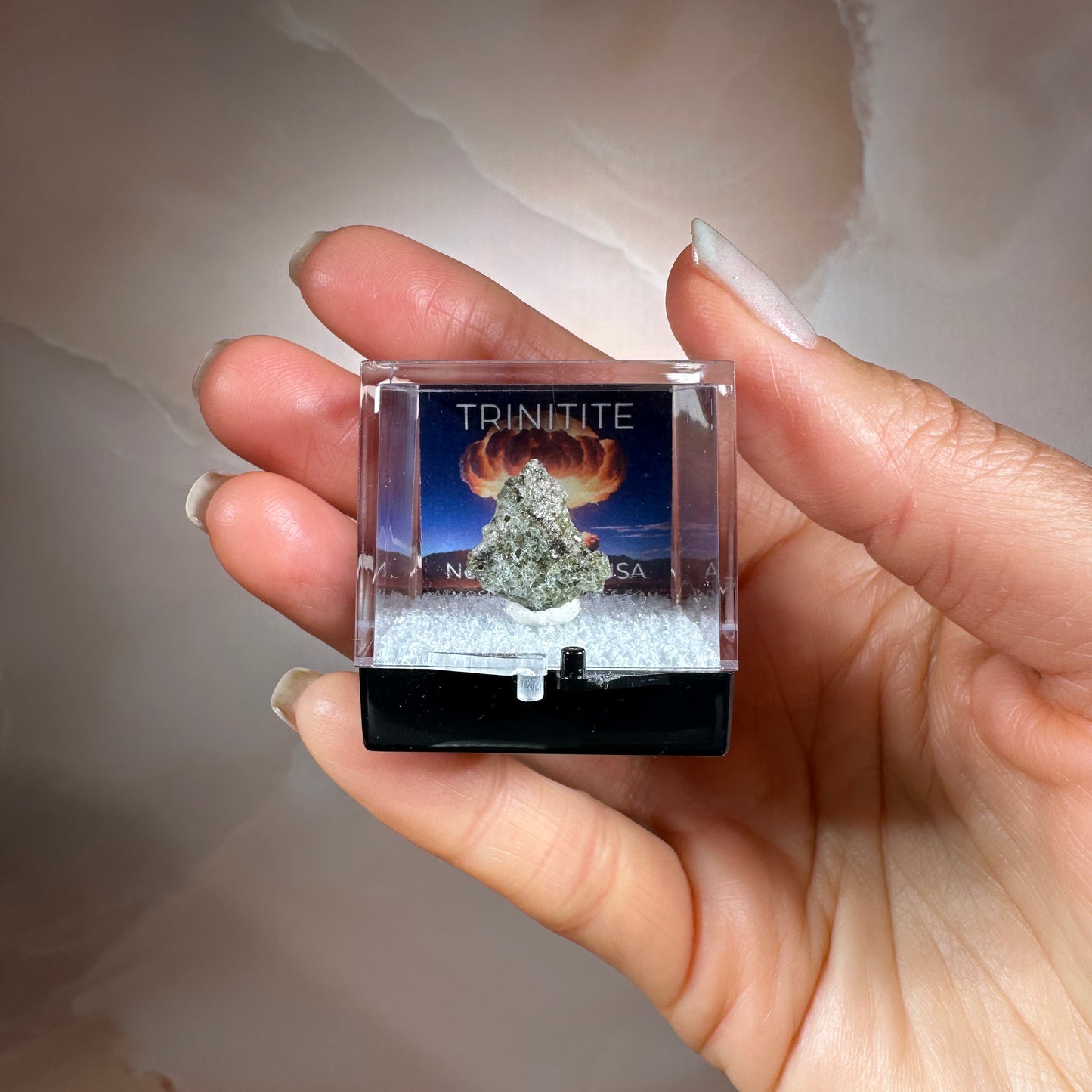 Trinitite .86g - Trinity Test Site, White Sands, New Mexico, USA