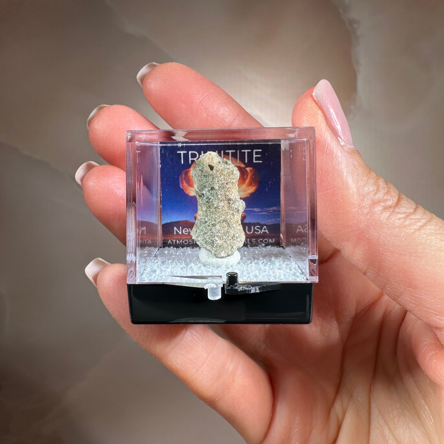 Trinitite 1.42g - Trinity Test Site, White Sands, New Mexico, USA