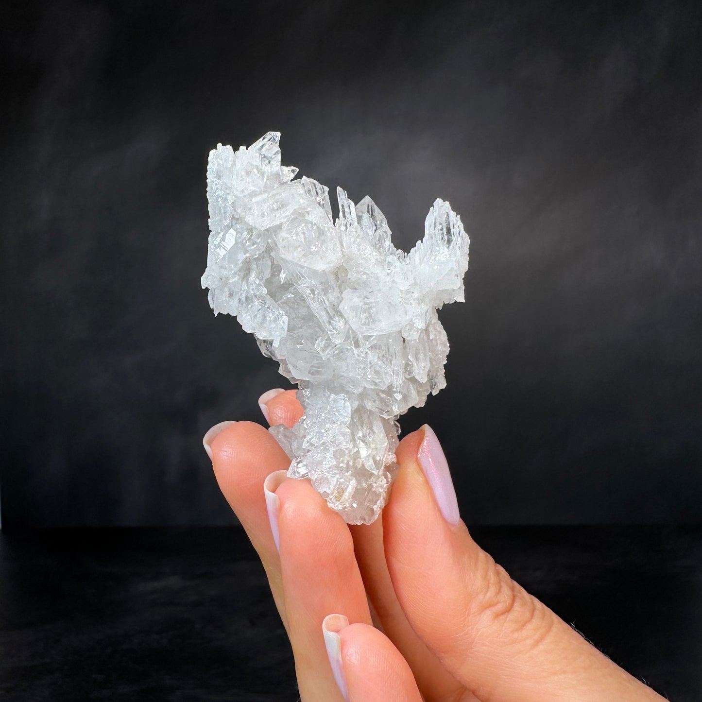 Growth Interference Quartz (40g) Bor Quarry, Dalnegorsk, Russia
