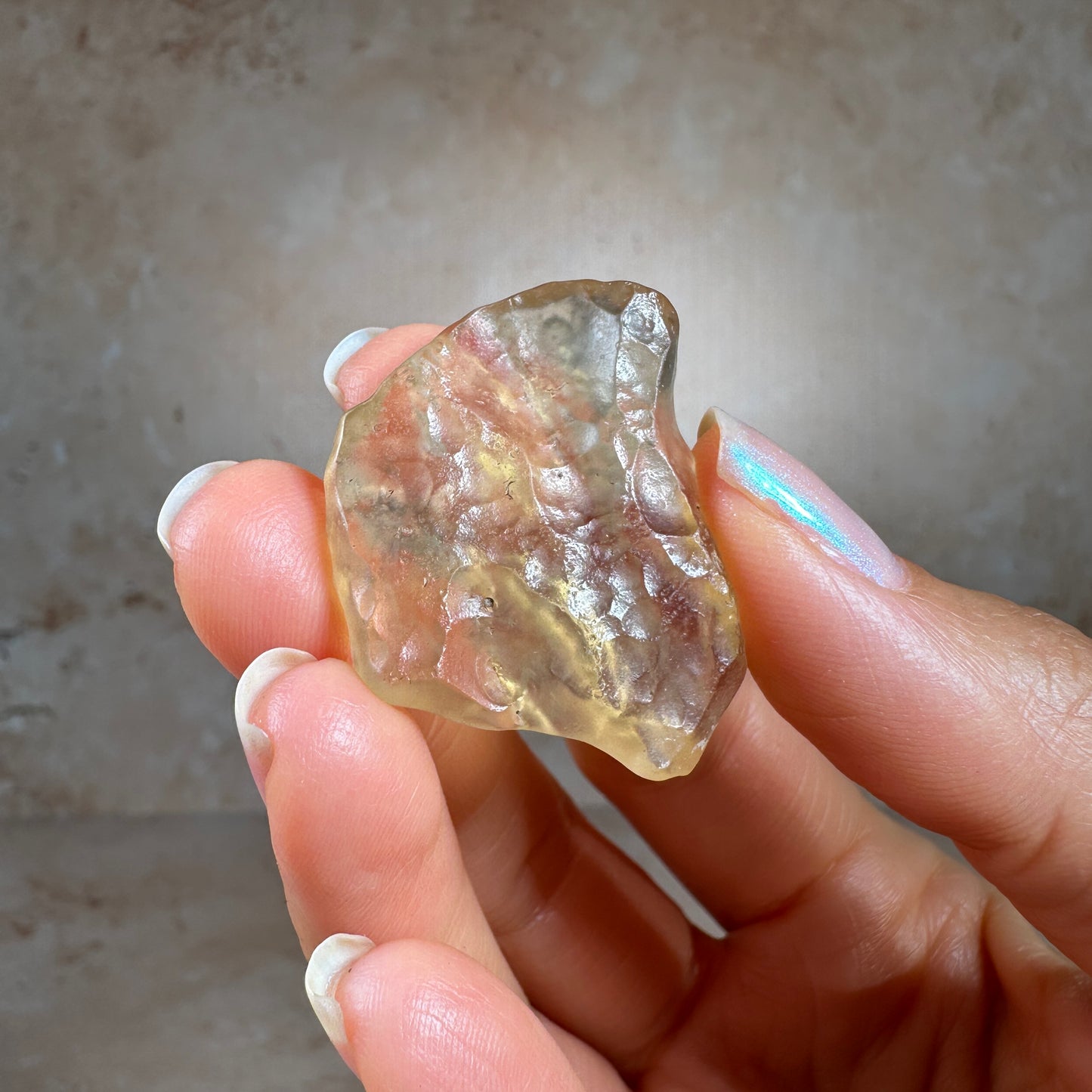 Libyan Desert Glass Tektite (9.33g) Museum Grade, Sahara Desert, Egypt