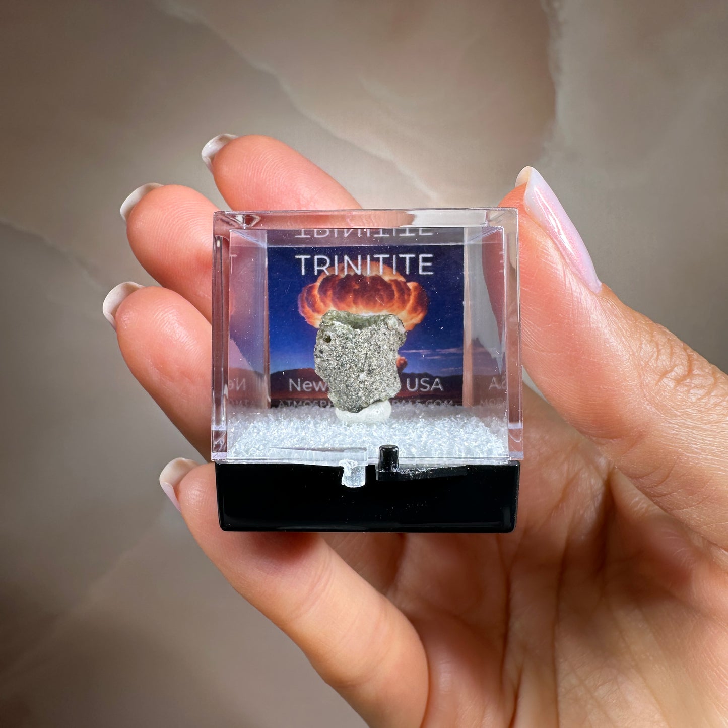 Trinitite 1g - Trinity Test Site, White Sands Missile Range, New Mexico, USA