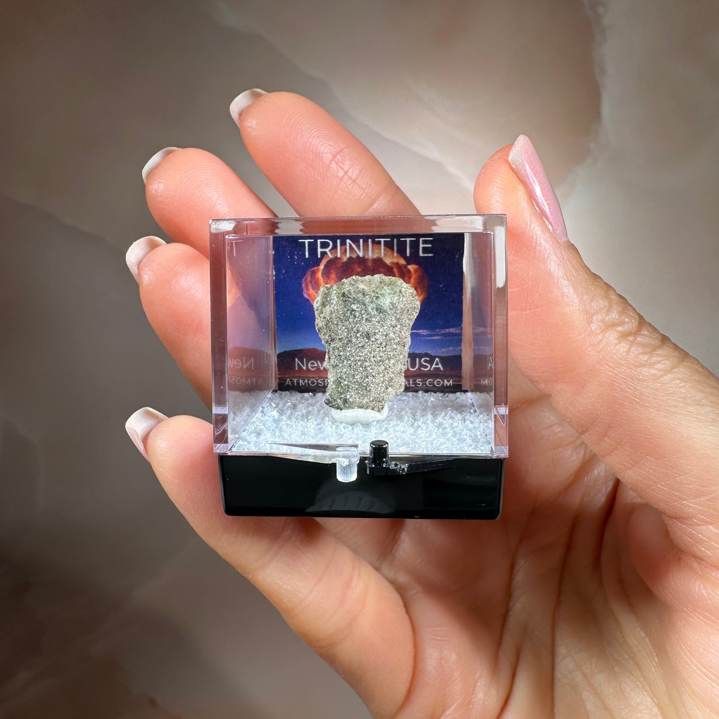 Trinitite 1.30g - Trinity Test Site, White Sands, New Mexico, USA