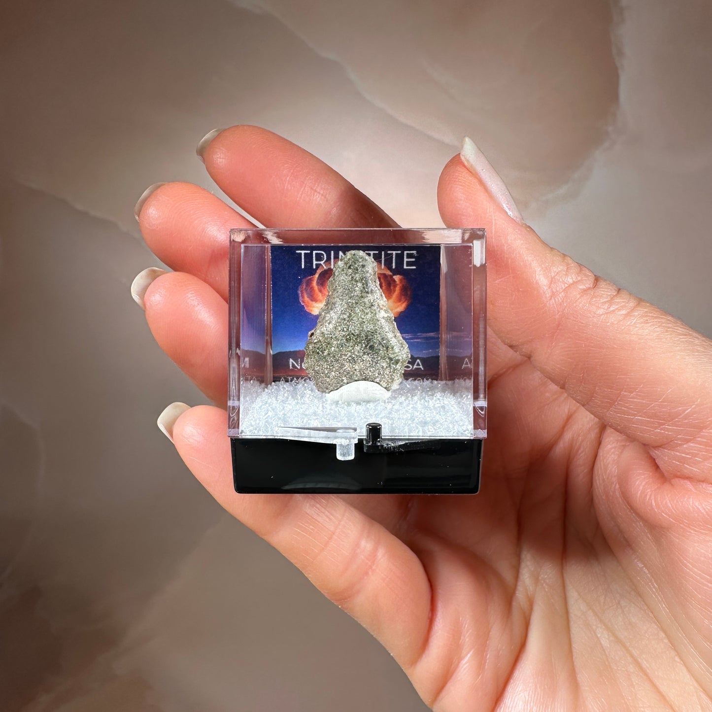 Trinitite 1.58g - Trinity Test Site, White Sands, New Mexico, USA