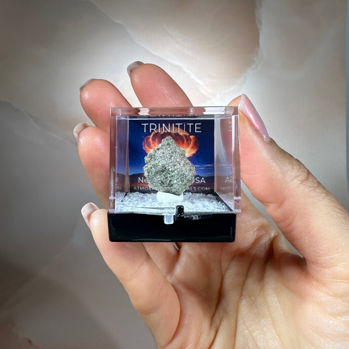 Trinitite 1.26g - Trinity Test Site, White Sands, New Mexico, USA